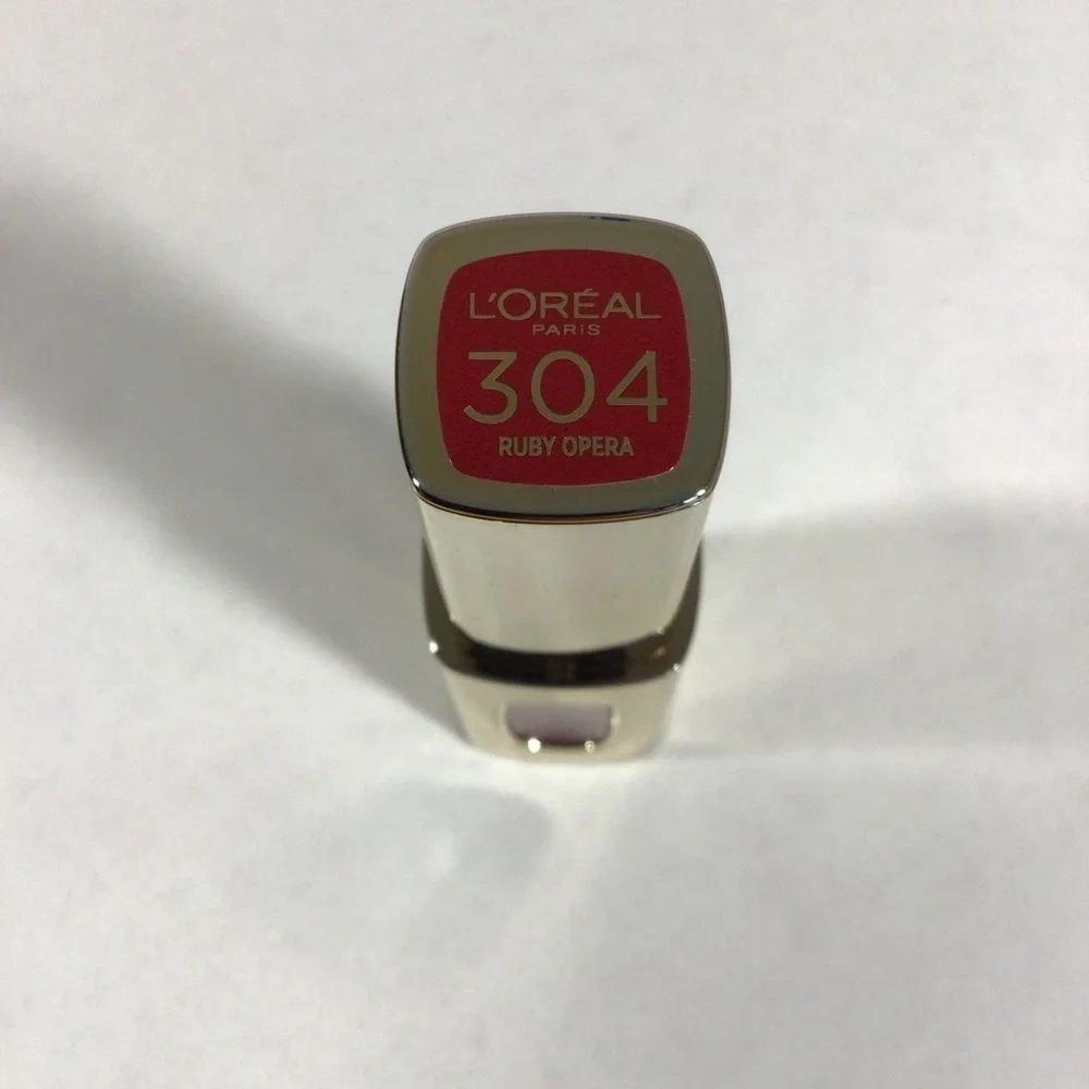 L’Oreal Paris 304 Ruby Red Lip Color - .18 fl oz